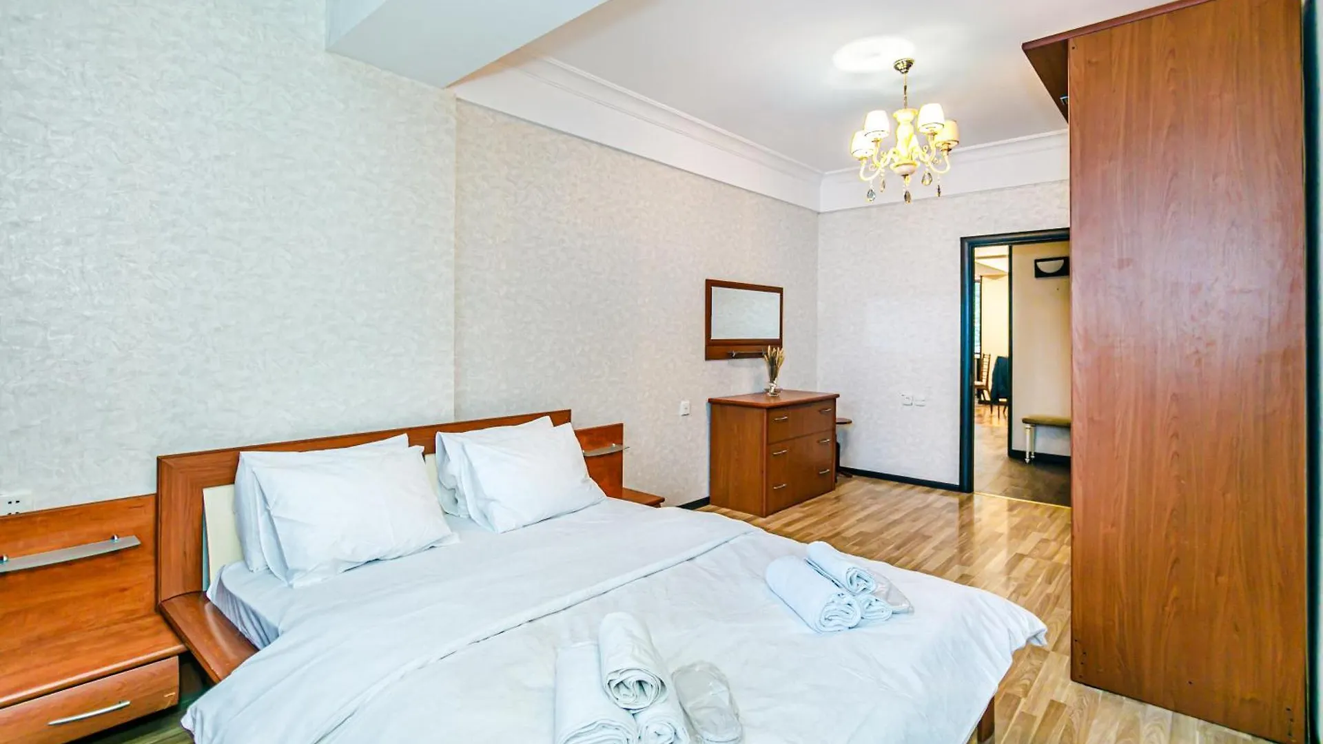 Central Apartment 2 Bedroom And Living Hall Baku